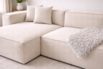 Luxe Cream L-Shaped Sectional Sofa - Image 2