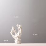 Abstract Ceramic Sculpture Décor for Modern Luxury Interiors - Image 2