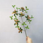 Artificial Greenery Branch with realistic faux foliage for modern home décor