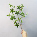 Artificial Greenery Branch with realistic faux foliage for modern home décor