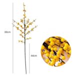Artificial Berry Branch with realistic faux berries for modern home décor