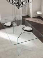 Clear Glass Dining Table | Vitra - Image 2